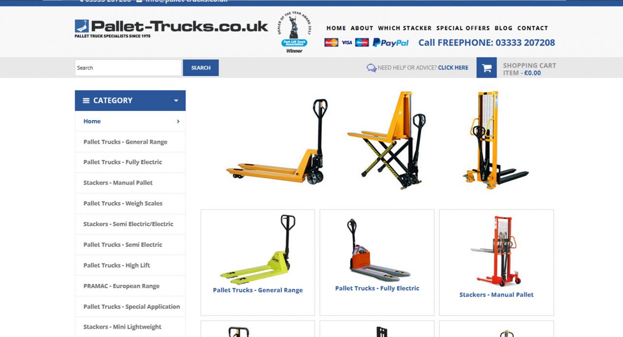Pallet Trucks Greaves Design